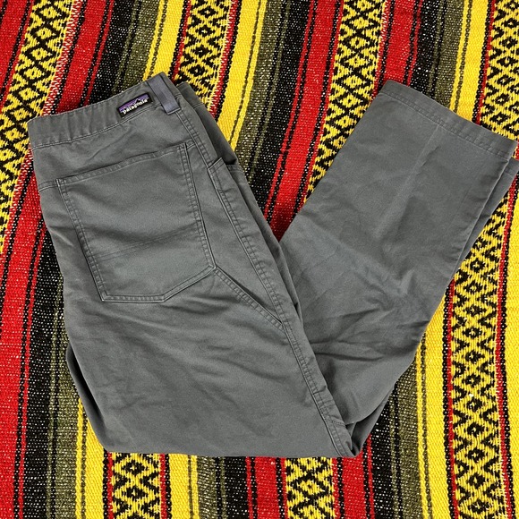 patagonia double knee carpenter pants blue size 36 - Picture 1 of 5